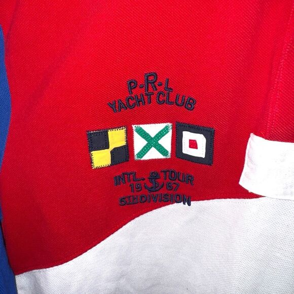Polo Ralph Lauren Big Pony Yacht Club Classic Fit Polo Shirt Sz XL - Picture 3 of 9